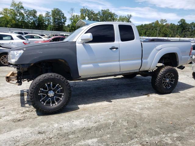 5TETU62N96Z145799 - 2006 TOYOTA TACOMA PRERUNNER ACCESS CAB SILVER photo 1