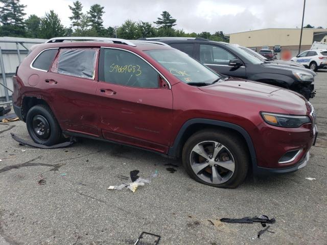 1C4PJMDX5KD251022 - 2019 JEEP CHEROKEE LIMITED RED photo 4