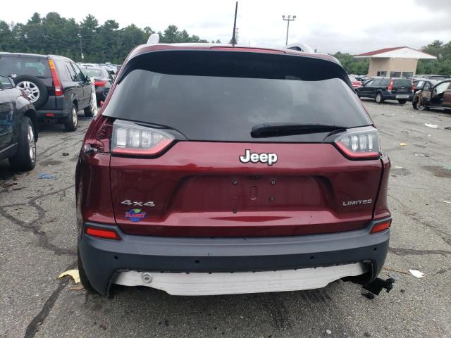 1C4PJMDX5KD251022 - 2019 JEEP CHEROKEE LIMITED RED photo 6