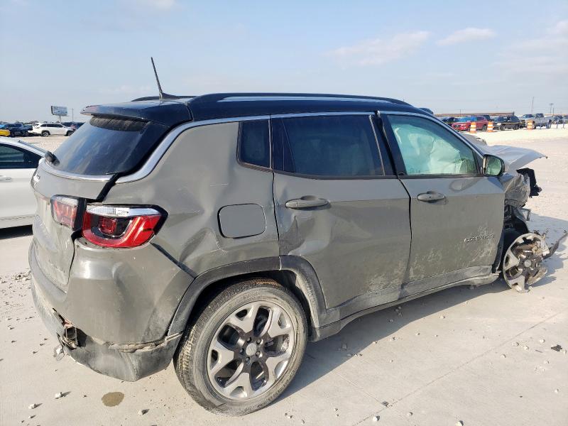 3C4NJDCB4MT583365 - 2021 JEEP COMPASS LIMITED GRAY photo 3