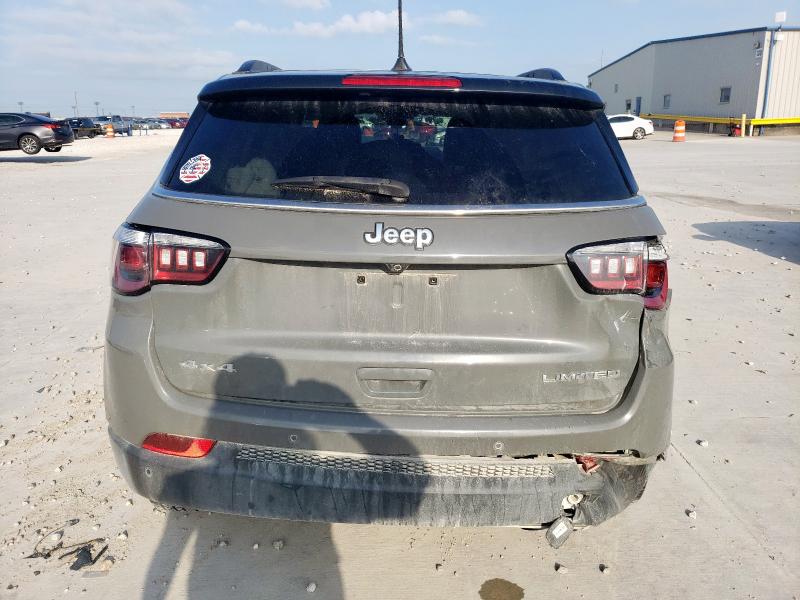 3C4NJDCB4MT583365 - 2021 JEEP COMPASS LIMITED GRAY photo 6