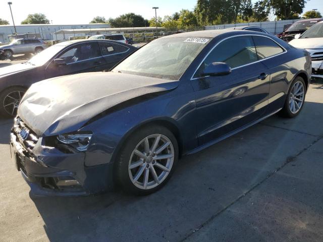 WAUMFAFR1FA032208 - 2015 AUDI A5 PREMIUM PLUS BLUE photo 1