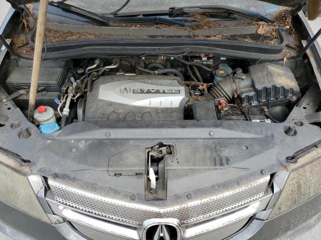 2HNYD28368H538575 - 2008 ACURA MDX TECHNOLOGY GRAY photo 12