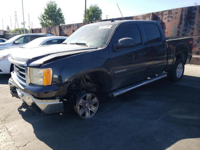 3GTP2VE77CG218318 - 2012 GMC SIERRA K1500 SLE BLACK photo 1