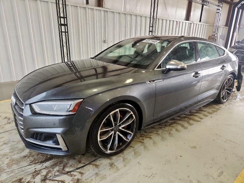 WAUC4CF59JA064259 - 2018 AUDI S5 PRESTIGE GRAY photo 1