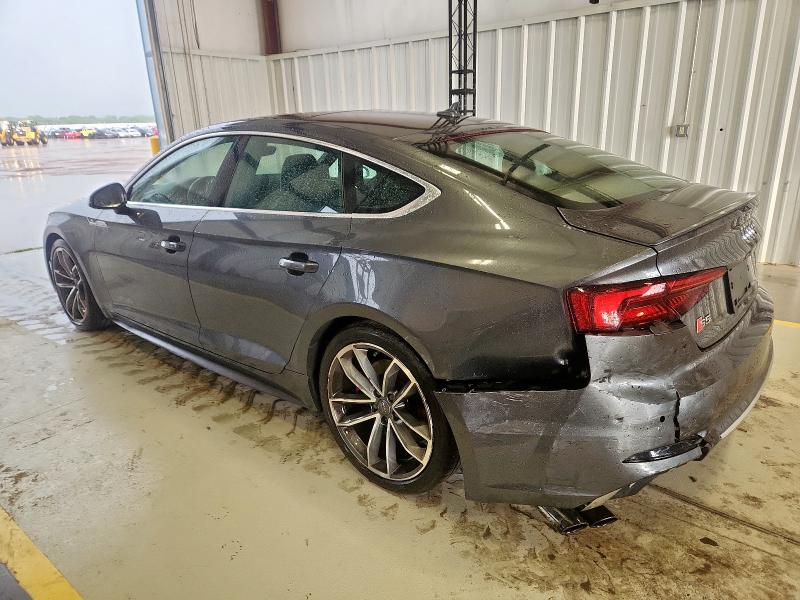 WAUC4CF59JA064259 - 2018 AUDI S5 PRESTIGE GRAY photo 2