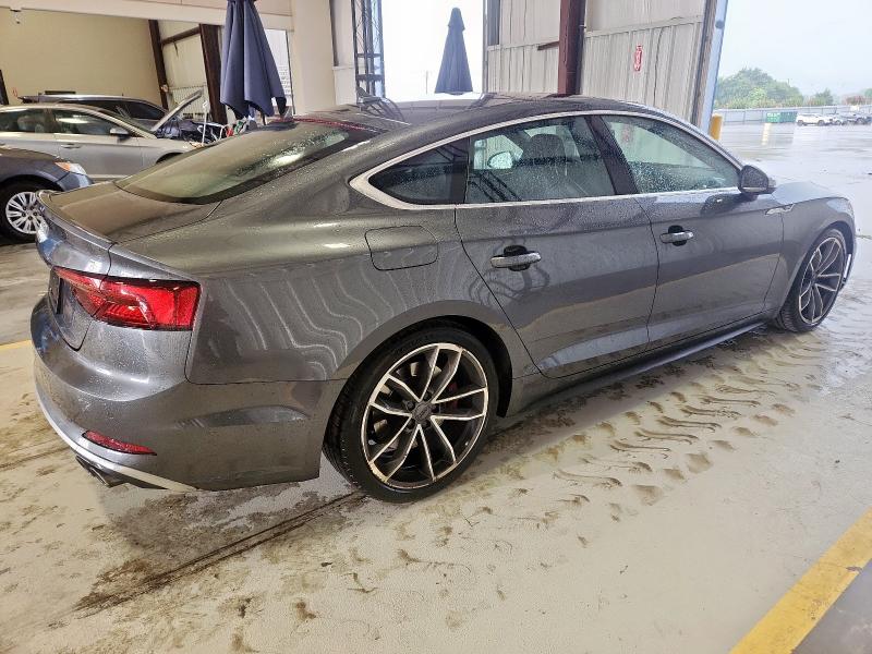 WAUC4CF59JA064259 - 2018 AUDI S5 PRESTIGE GRAY photo 3