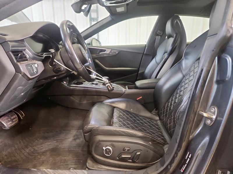 WAUC4CF59JA064259 - 2018 AUDI S5 PRESTIGE GRAY photo 7