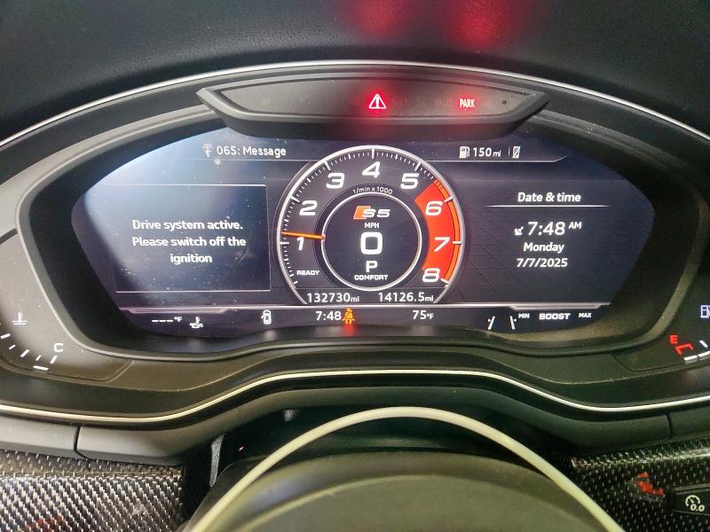 WAUC4CF59JA064259 - 2018 AUDI S5 PRESTIGE GRAY photo 9