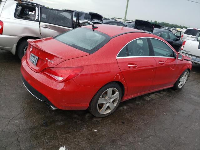 WDDSJ4GB4GN306495 - 2016 MERCEDES-BENZ CLA 250 4MATIC RED photo 3