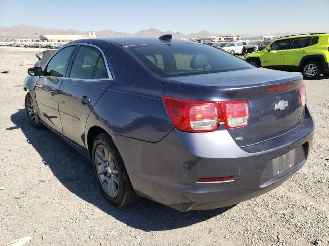 1G11C5SLXFF252207 - 2015 CHEVROLET MALIBU 1LT BLUE photo 3