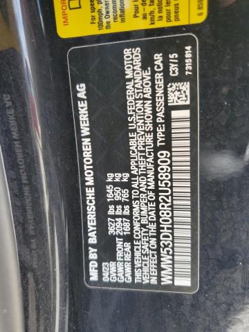 WMW53DH08R2U58909 - 2024 MINI COOPER S BLUE photo 14