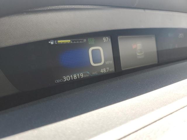 JTDL9RFU1K3011348 - 2019 TOYOTA PRIUS GRAY photo 9