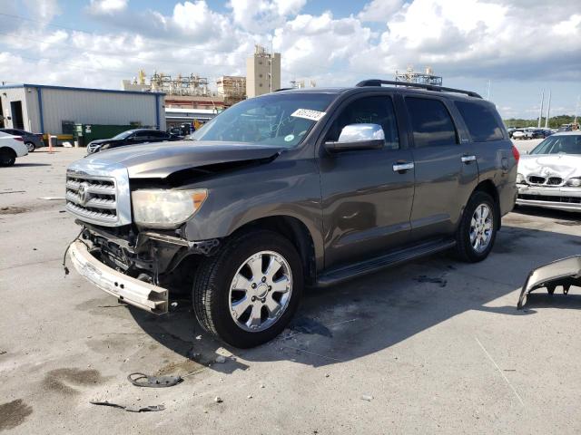 5TDZY68AX8S000757 - 2008 TOYOTA SEQUOIA LIMITED CHARCOAL photo 1