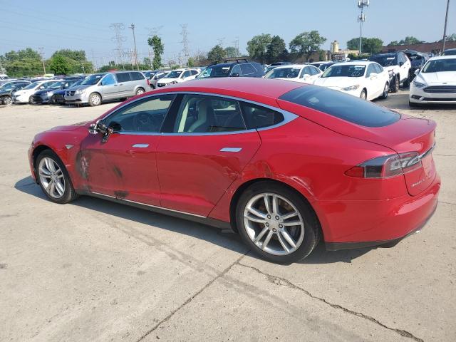 5YJSA1CN9DFP20925 - 2013 TESLA MODEL S Rot Foto 2