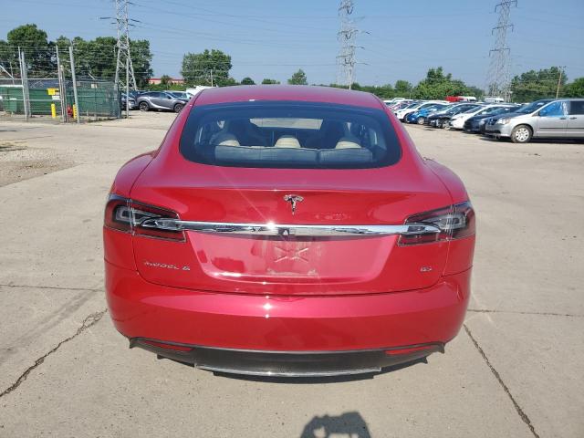 5YJSA1CN9DFP20925 - 2013 TESLA MODEL S Rot Foto 6