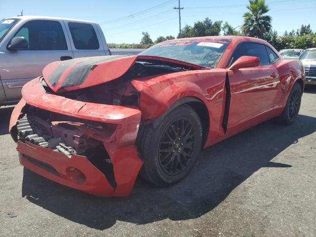 2G1FA1E39D9173259 - 2013 CHEVROLET CAMARO LS RED photo 1