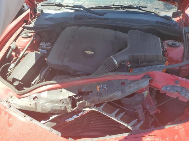 2G1FA1E39D9173259 - 2013 CHEVROLET CAMARO LS RED photo 11