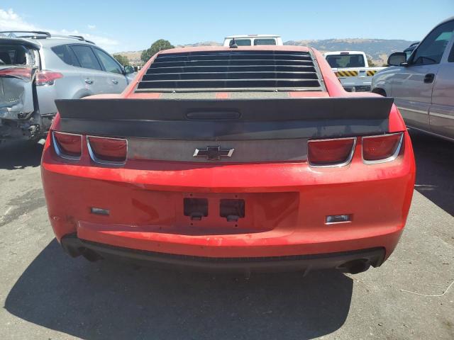 2G1FA1E39D9173259 - 2013 CHEVROLET CAMARO LS RED photo 6