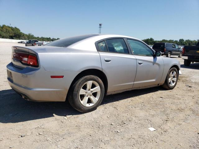 2C3CDXBG8EH198578 - 2014 DODGE CHARGER SE SILVER photo 3