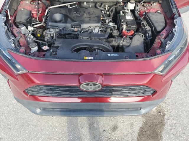 2T3H1RFV2LC060984 - 2020 TOYOTA RAV4 LE წითელი ფოტო 12