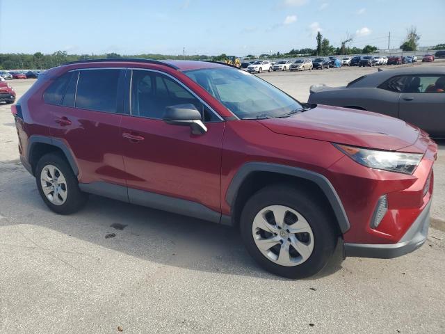 2T3H1RFV2LC060984 - 2020 TOYOTA RAV4 LE წითელი ფოტო 4