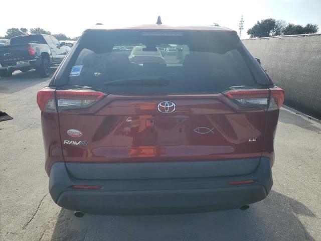 2T3H1RFV2LC060984 - 2020 TOYOTA RAV4 LE წითელი ფოტო 6