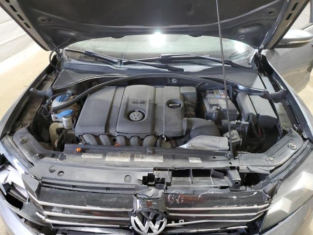 1VWBP7A3XCC054511 - 2012 VOLKSWAGEN PASSAT SE GRAY photo 11