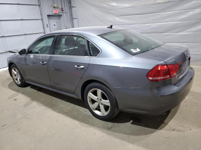 1VWBP7A3XCC054511 - 2012 VOLKSWAGEN PASSAT SE GRAY photo 2
