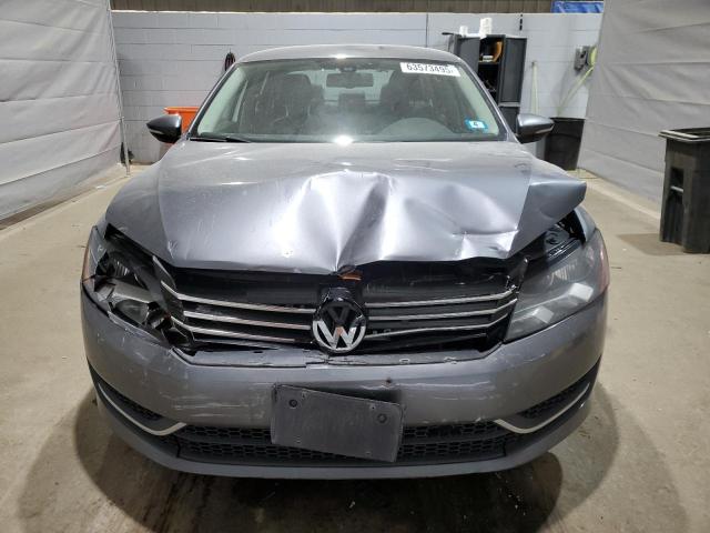 1VWBP7A3XCC054511 - 2012 VOLKSWAGEN PASSAT SE GRAY photo 5