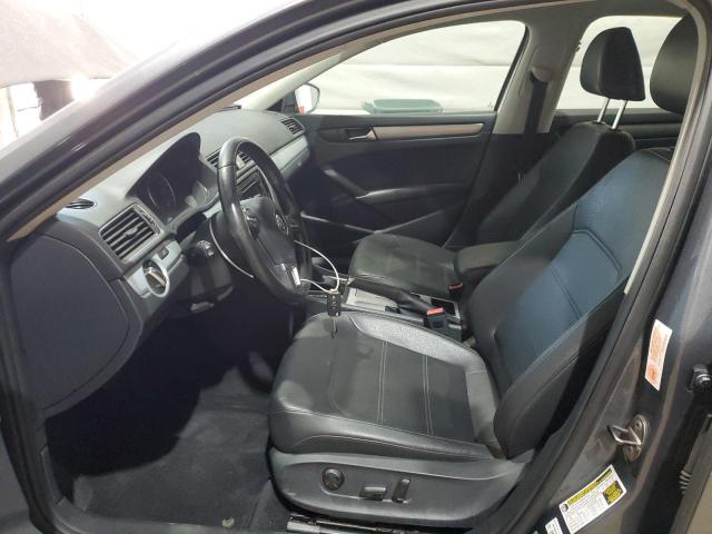 1VWBP7A3XCC054511 - 2012 VOLKSWAGEN PASSAT SE GRAY photo 7