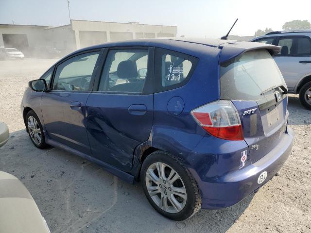 JHMGE8H4XAC024584 - 2010 HONDA FIT SPORT BLUE photo 2