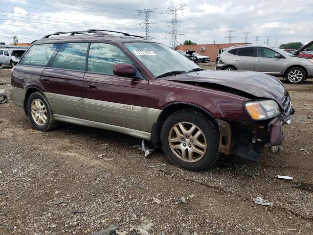 4S3BH686217634447 - 2001 SUBARU LEGACY OUTBACK LIMITED MAROON photo 4