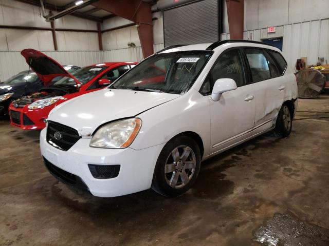 KNAFG526987149057 - 2008 KIA RONDO LX WHITE photo 1