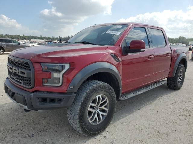 1FTFW1RG4HFB30418 - 2017 FORD F150 RAPTOR RED photo 1