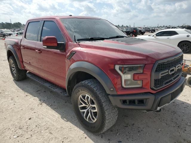 1FTFW1RG4HFB30418 - 2017 FORD F150 RAPTOR RED photo 4