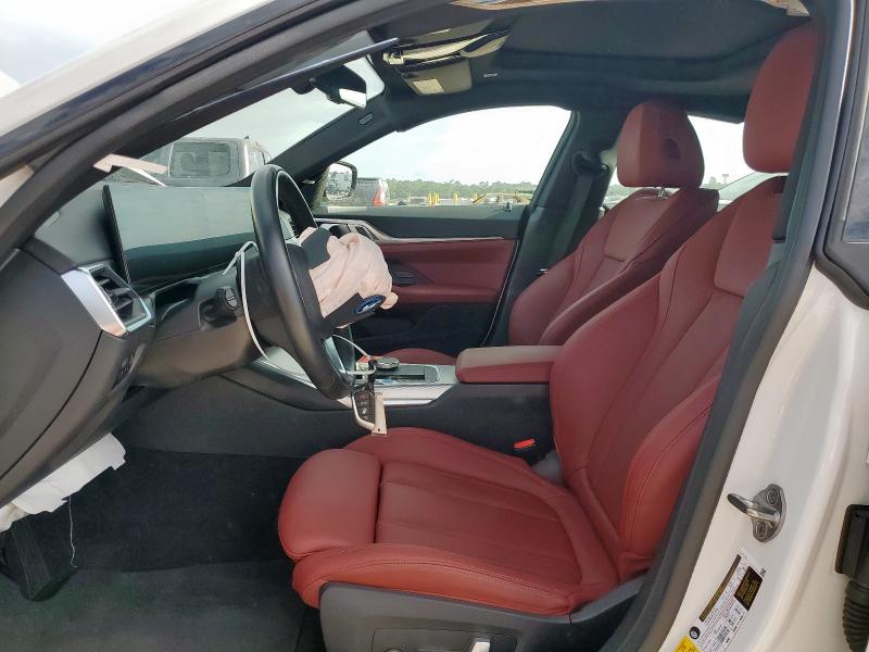 WBY43AW0XPFP76986 - 2023 BMW I4 EDRIVE 35 თეთრი ფოტო 7