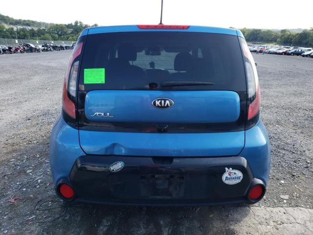 KNDJP3A54G7384622 - 2016 KIA SOUL + BLUE photo 6