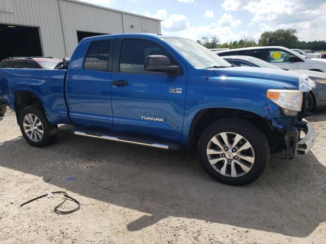 5TFRW5F16GX193887 - 2016 TOYOTA TUNDRA DOUBLE CAB SR/SR5 BLUE photo 4