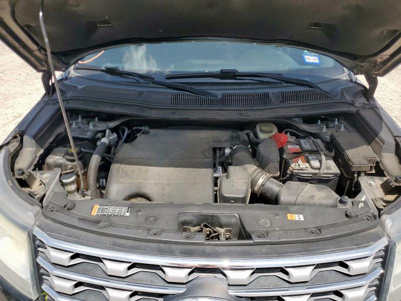 1FM5K7F83GGB43091 - 2016 FORD EXPLORER LIMITED BLACK photo 12