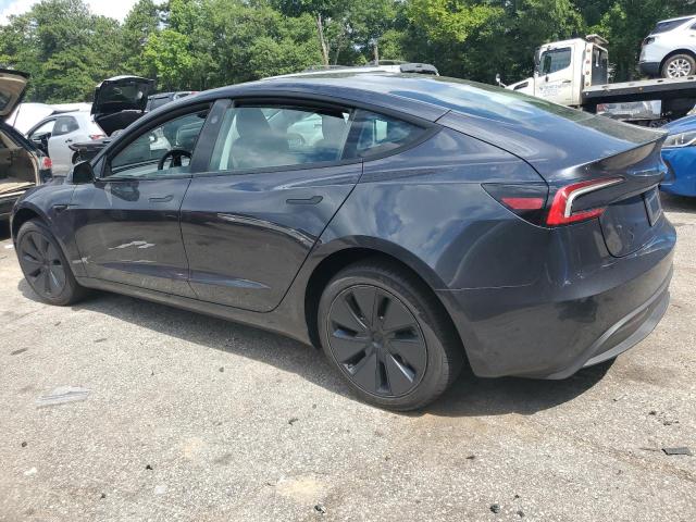 5YJ3E1EA6SF909483 - 2025 TESLA MODEL 3 GRAY photo 2