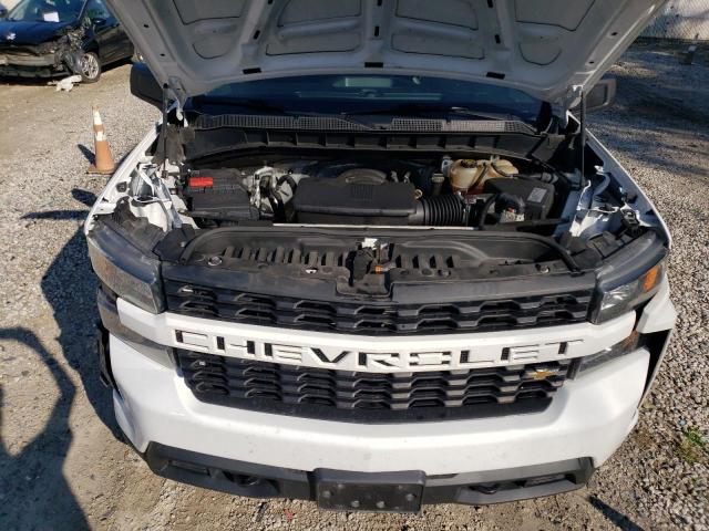 1GCRYBEH6KZ337877 - 2019 CHEVROLET SILVERADO K1500 CUSTOM WHITE photo 11