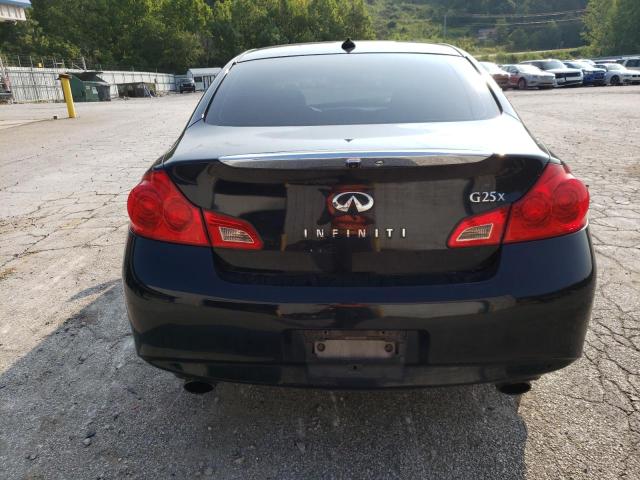 JN1DV6AR6BM450897 - 2011 INFINITI G25 BLACK photo 6