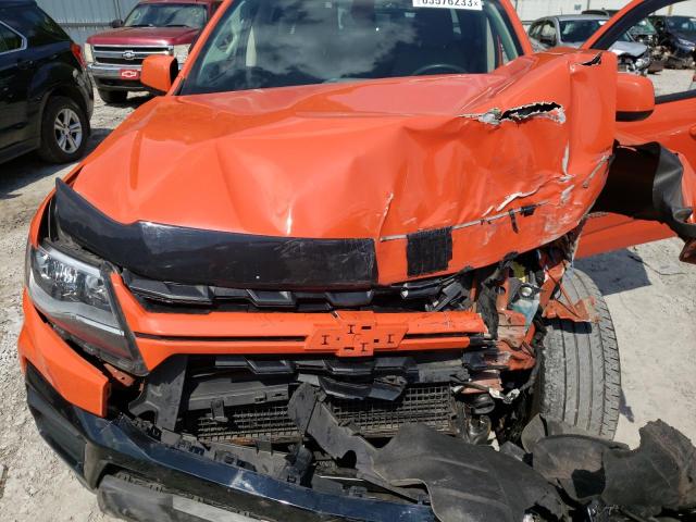 1GCGTBEN9M1154745 - 2021 CHEVROLET COLORADO ORANGE photo 11