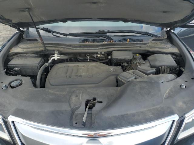 5FRYD4H40GB051952 - 2016 ACURA MDX TECHNOLOGY GRAY photo 11