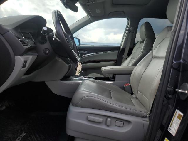 5FRYD4H40GB051952 - 2016 ACURA MDX TECHNOLOGY GRAY photo 7