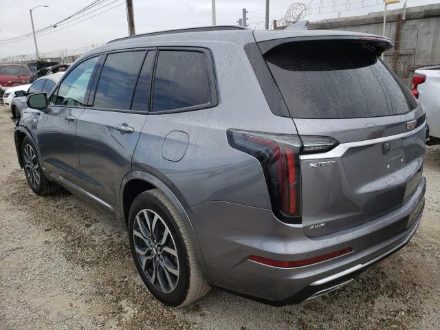 1GYKPGRSXMZ205029 - 2021 CADILLAC XT6 SPORT GRAY photo 2