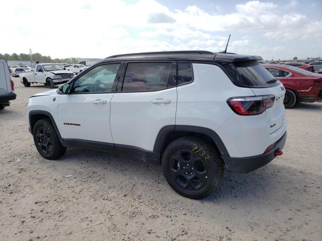 3C4NJDDN6PT543494 - 2023 JEEP COMPASS TRAILHAWK WHITE photo 2