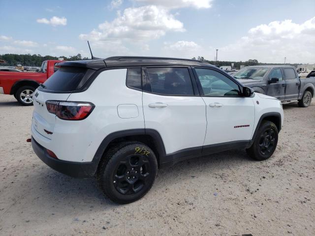 3C4NJDDN6PT543494 - 2023 JEEP COMPASS TRAILHAWK WHITE photo 3