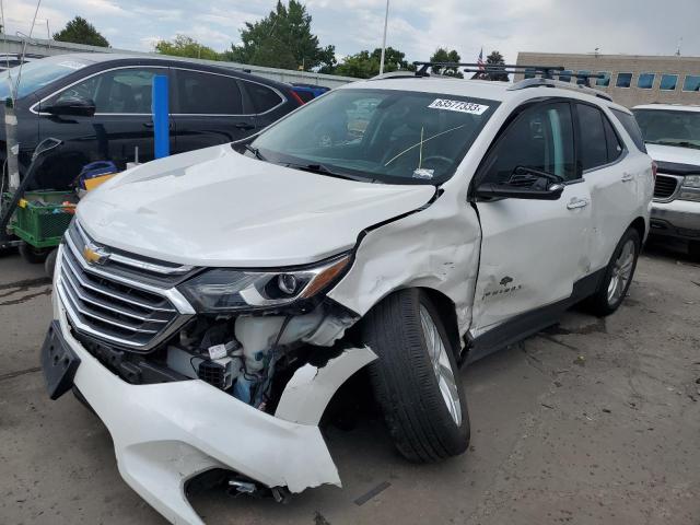 2GNAXYEX8K6277842 - 2019 CHEVROLET EQUINOX PREMIER WHITE photo 1